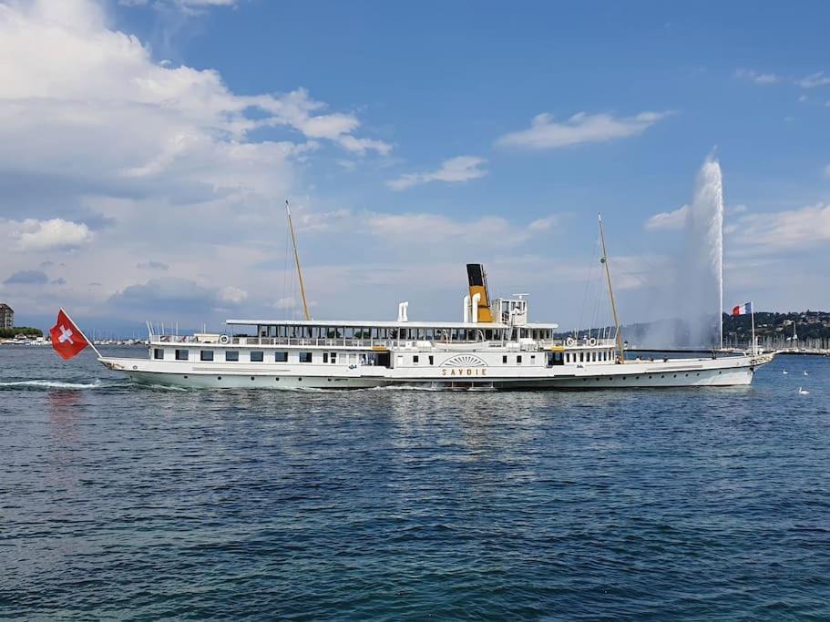L'Escale Du Leman Apartment Publier Bagian luar foto