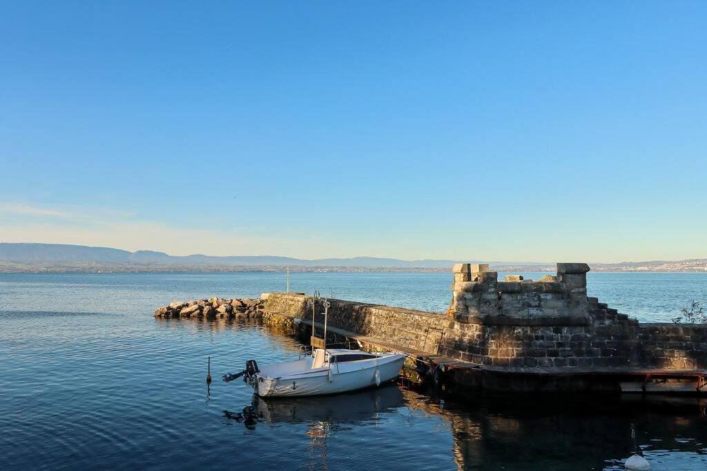 L'Escale Du Leman Apartment Publier Bagian luar foto