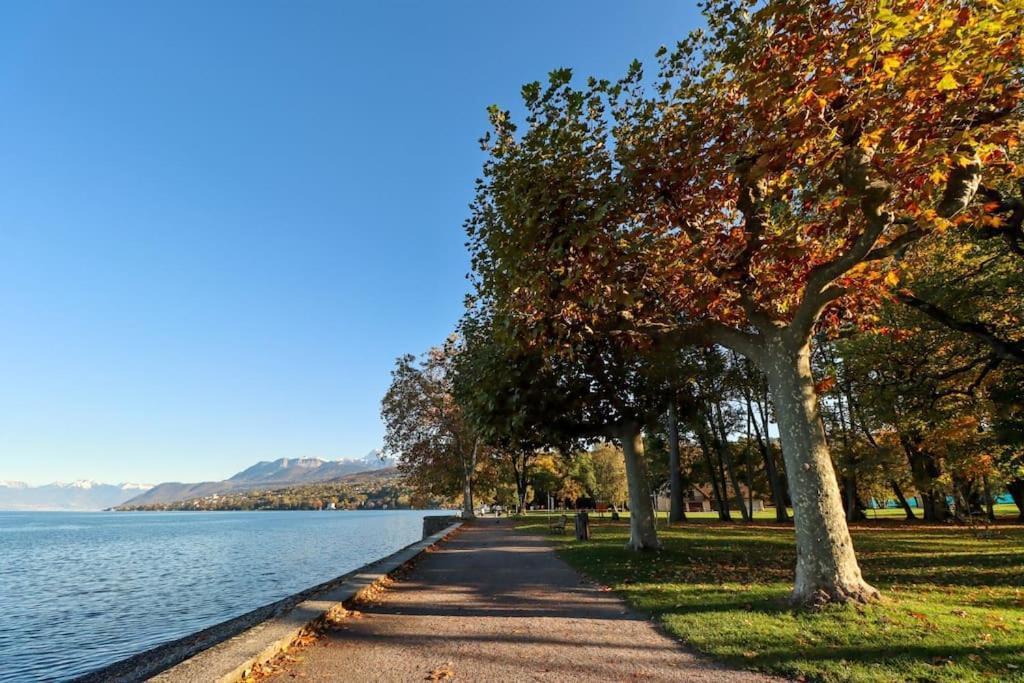 L'Escale Du Leman Apartment Publier Bagian luar foto